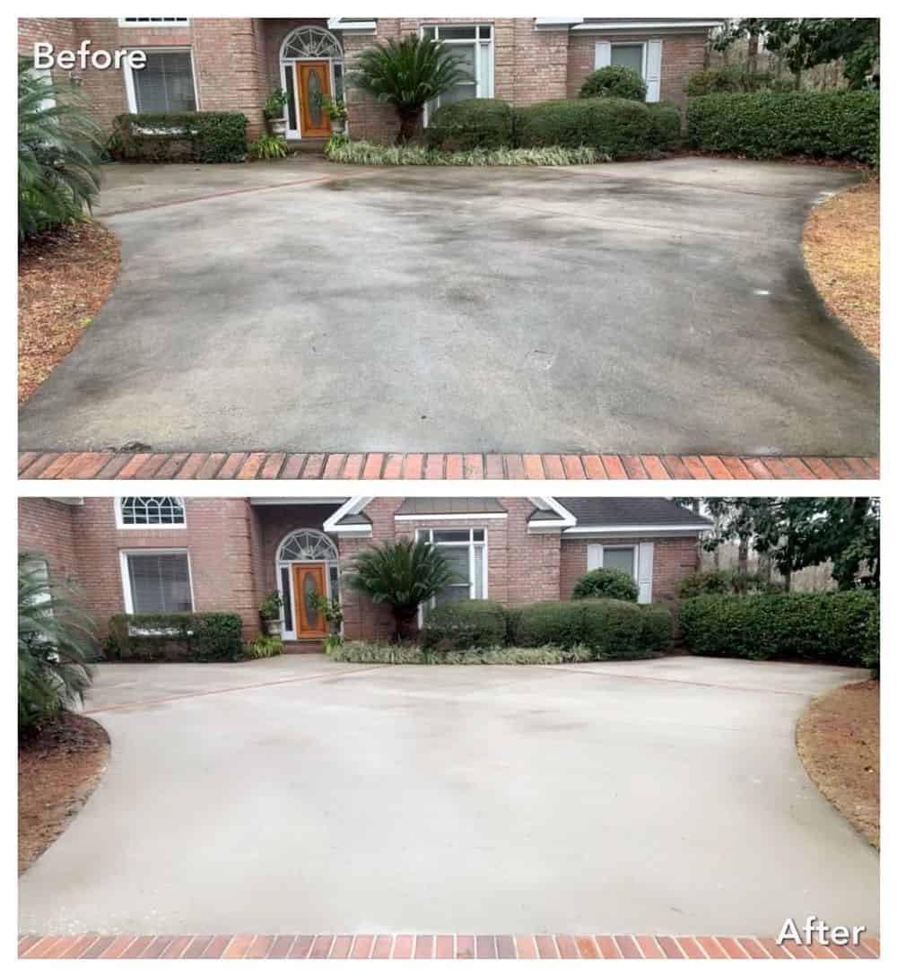 Driveway Pressure Washing image